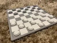 Jeu de dames et échecs portable — photo 2