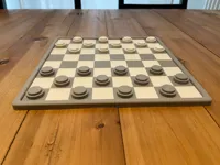 Jeu de dames et échecs portable — photo 1