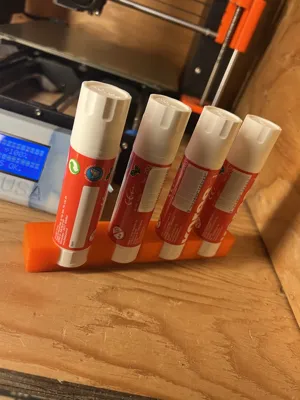 BamBulab/Kores Glue Stick Holder by Stevoo MakerWorld