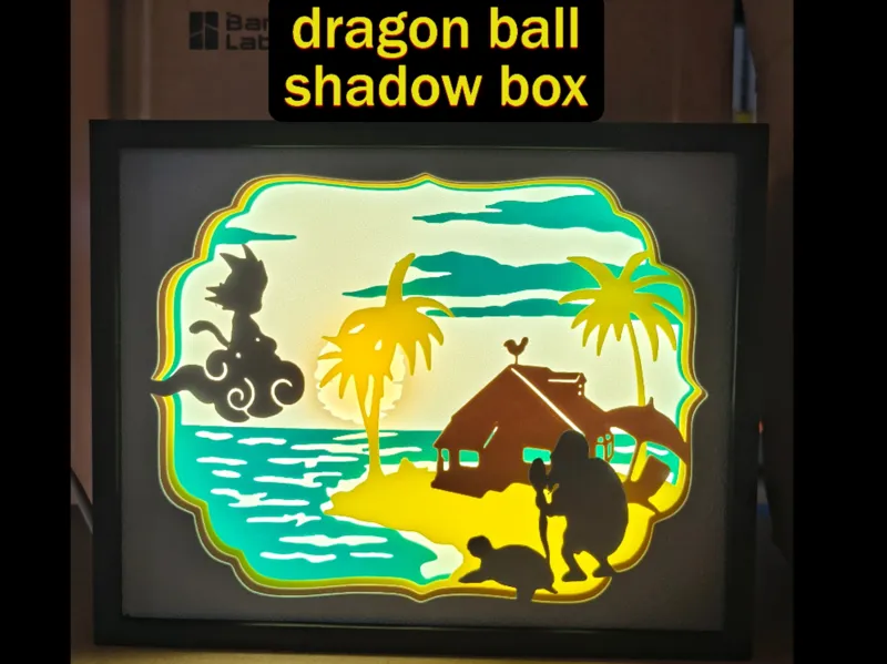 Dragon Ball shadow box