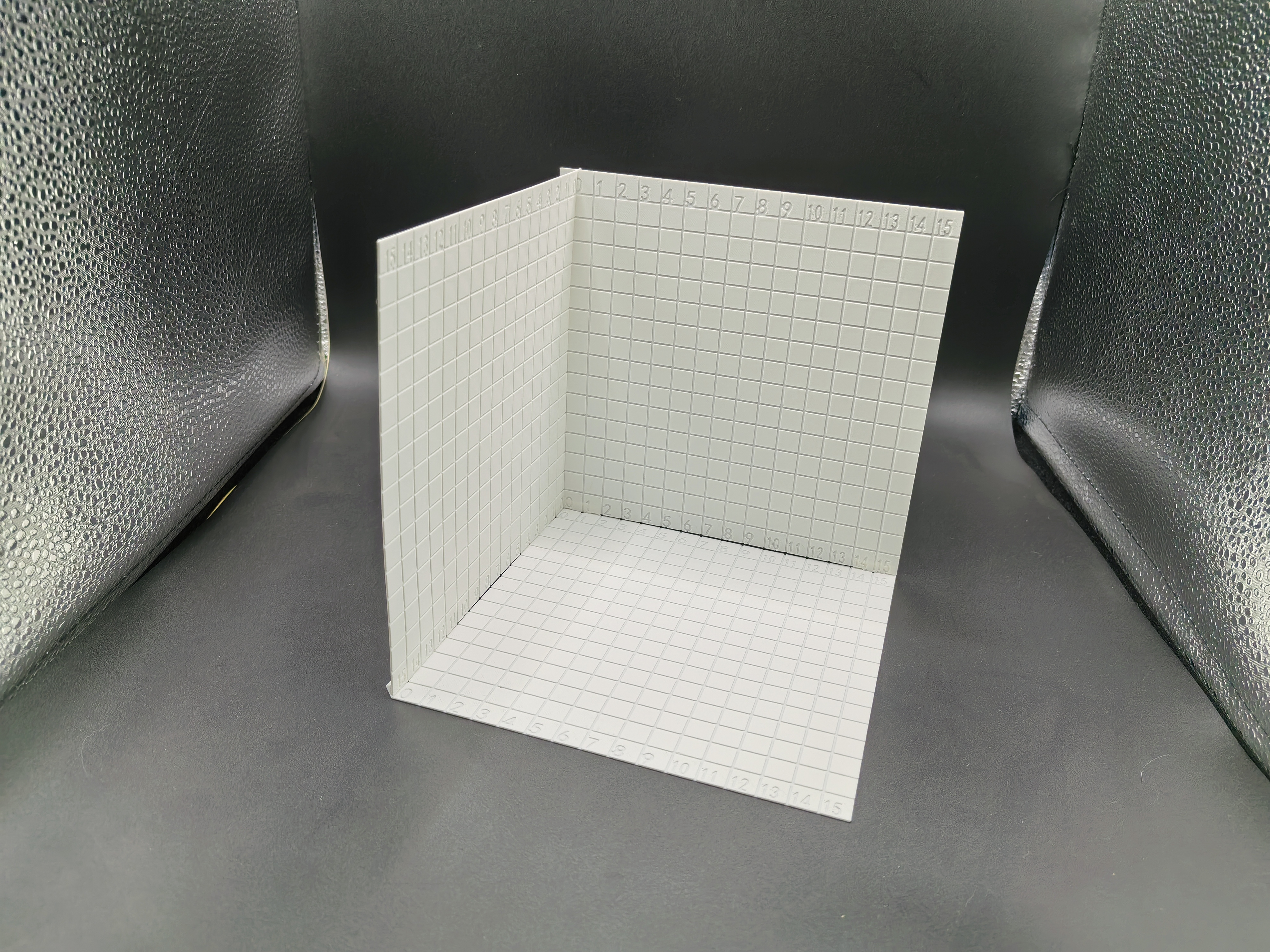 Miniatura 1 do modelo 3D 三维标尺背景板