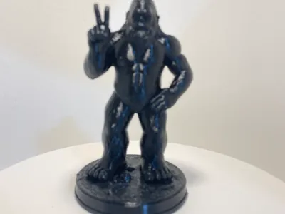 Bigfoot "Peace Sign"