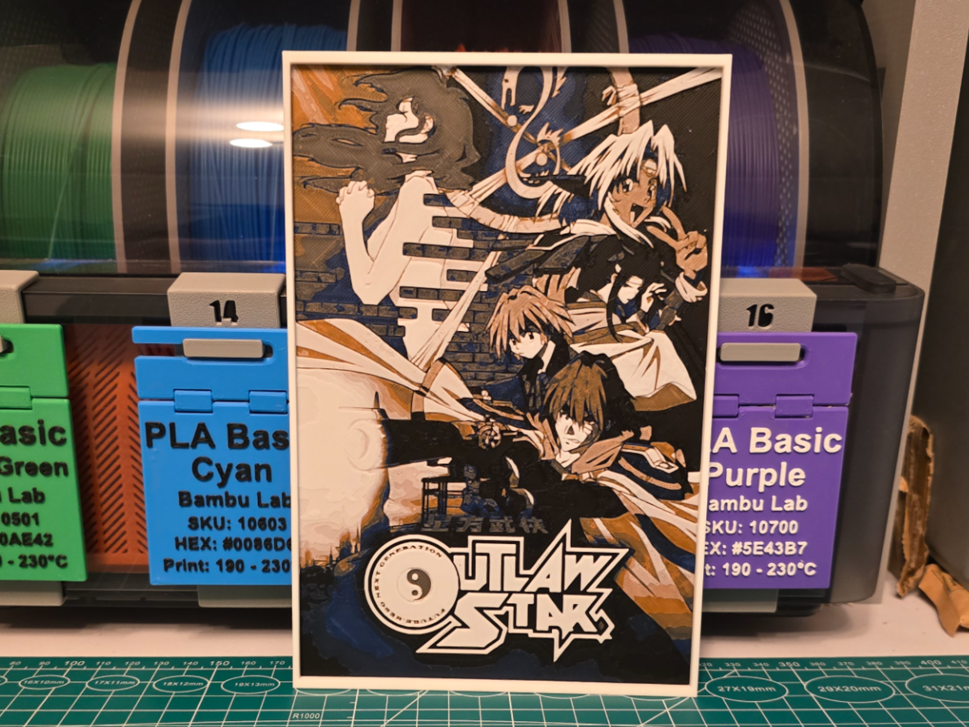 Outlaw Star Anime Poster - Hueforge Art