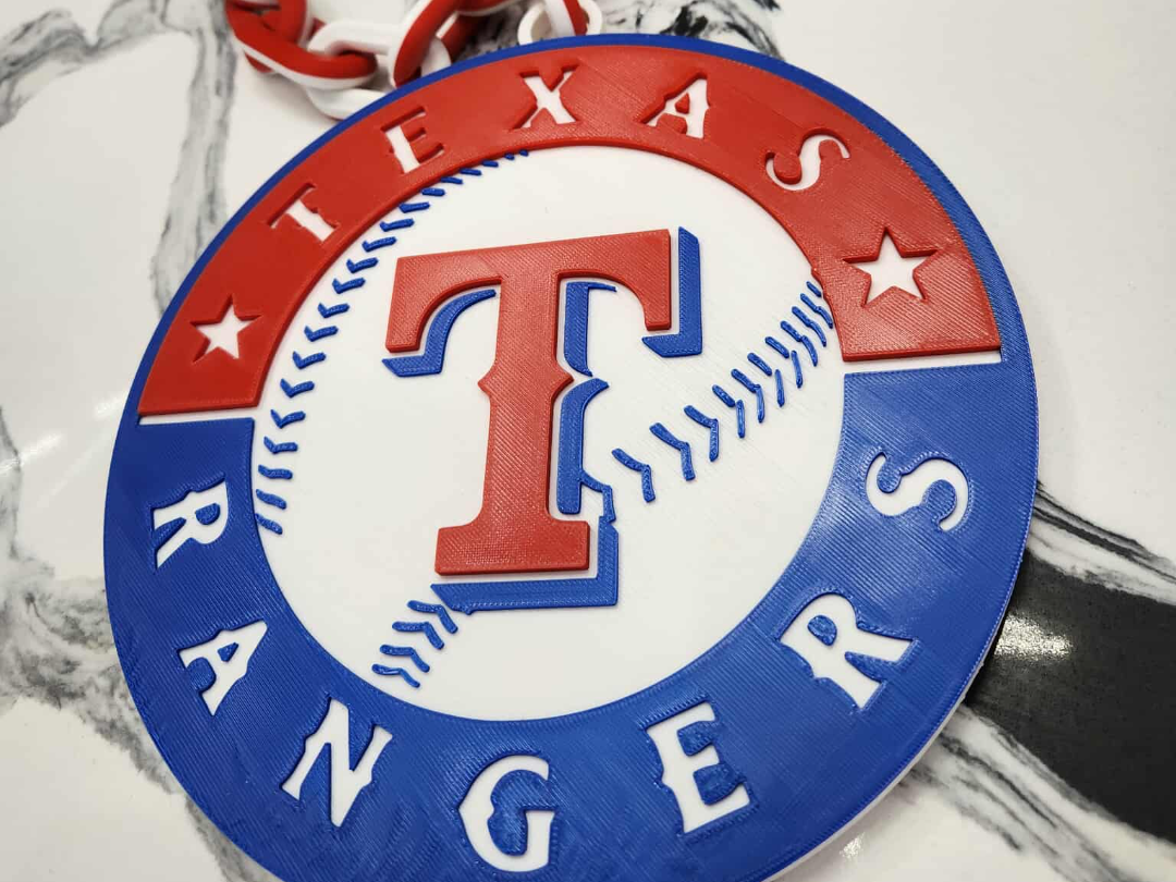 MLB Texas Rangers Swag Sport Drop Chain