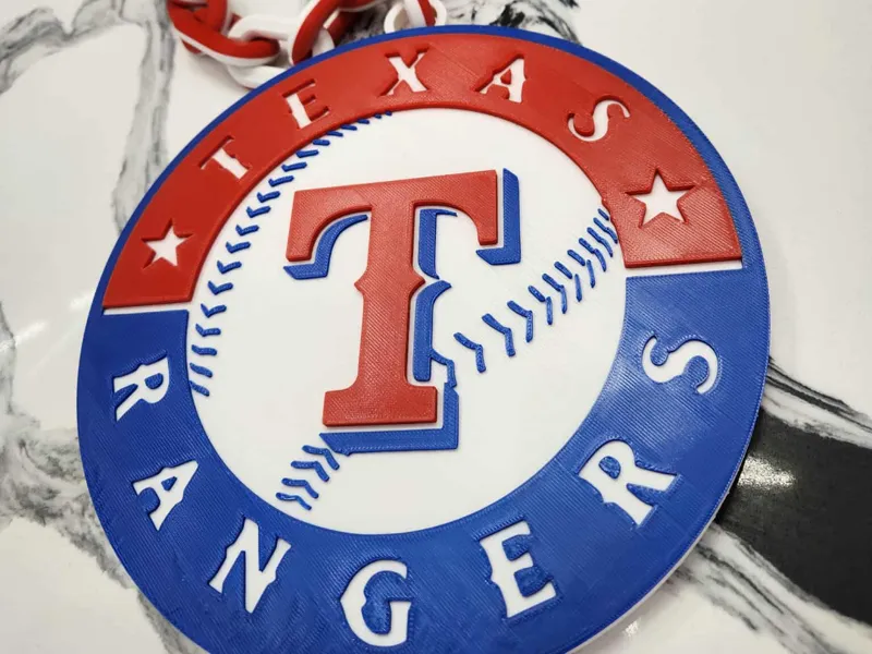 MLB Texas Rangers Swag Sport Drop Chain