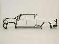 Déco murale 2D Chevrolet Silverado — photo 2