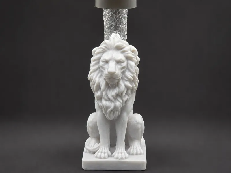 Lion Solar Light Holder