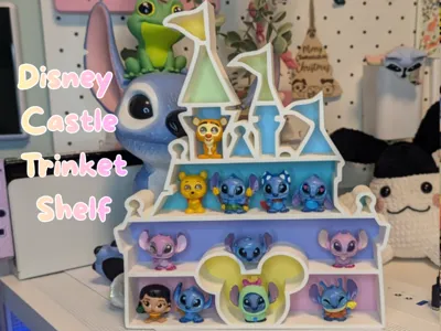 Disney Doorables Trinket Castle Shelf