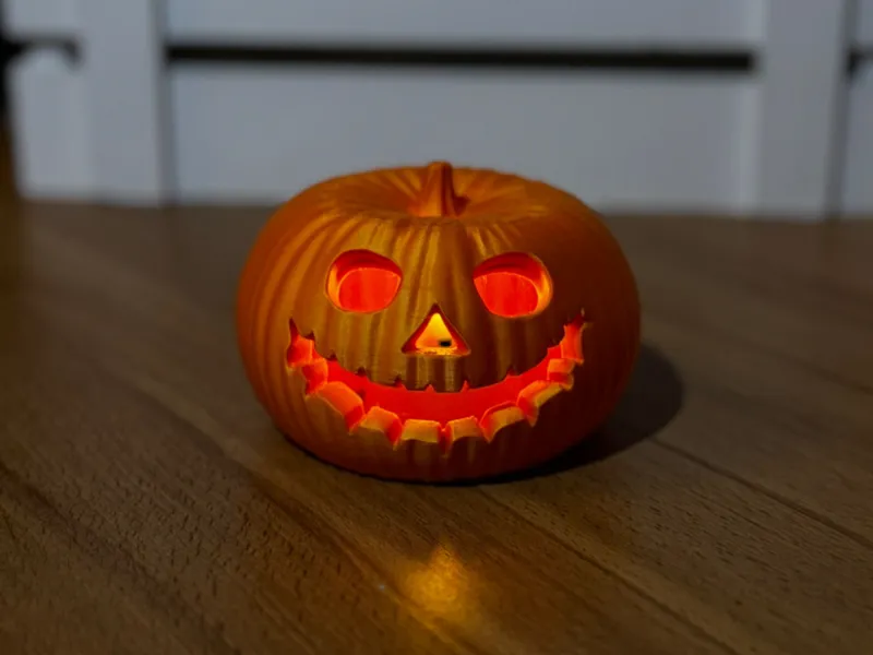 Halloween Pumpkin Tealight