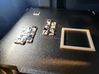 No tile explodes, 2 or 3 colors, 20 g each, let cool down