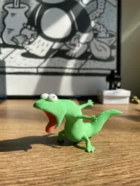 Statuette du lézard meme viral — photo 4