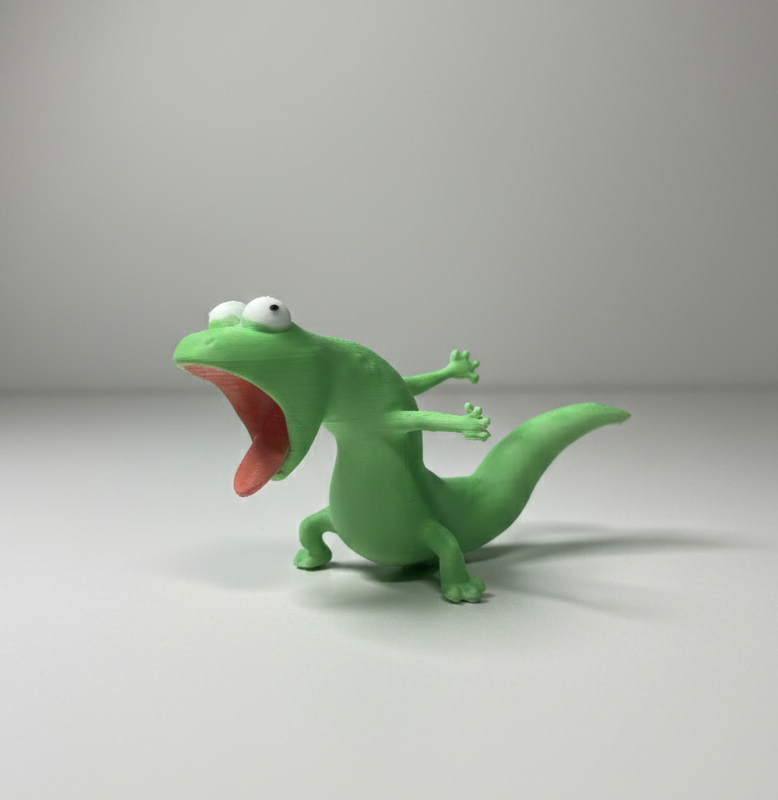 Miniatura 1 do modelo 3D Meme_Lizard