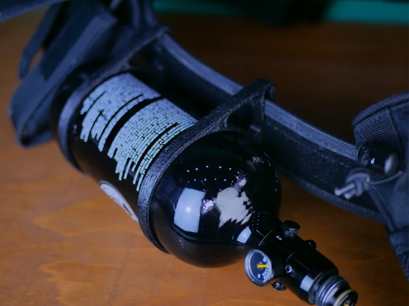 HPA bottle holder, simple TPU belt version