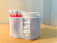 Organiseur pour cotons-tiges et disques démaquillants — photo 3
