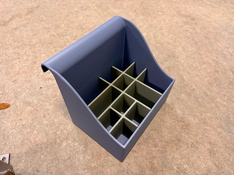 Universal Organizer Box for Wall Bars - 3 cm Rungs