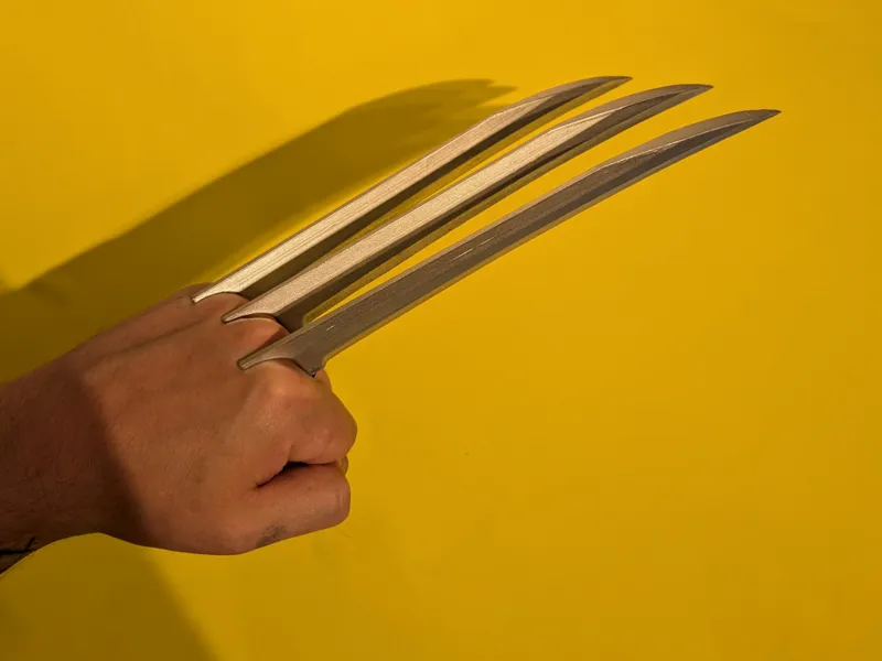 Wolverine Claws with custom fitment grip 