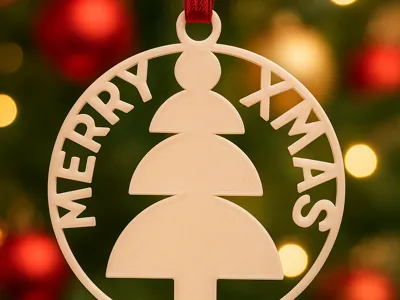 Christmas ornament with hook for Christmas tree