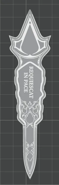 Requiescat in pace - Assassin's Creed Bookmark