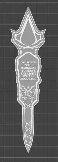 We work in the dark to serve the light. We are Assassins