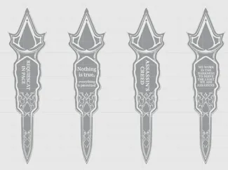 Assassin's Creed Bookmark