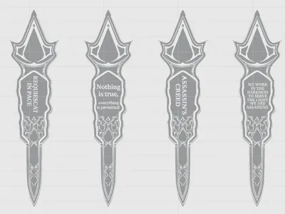 Assassin's Creed Bookmark