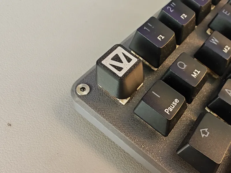 Militech Logo Keycap (Cyberpunk 2077)