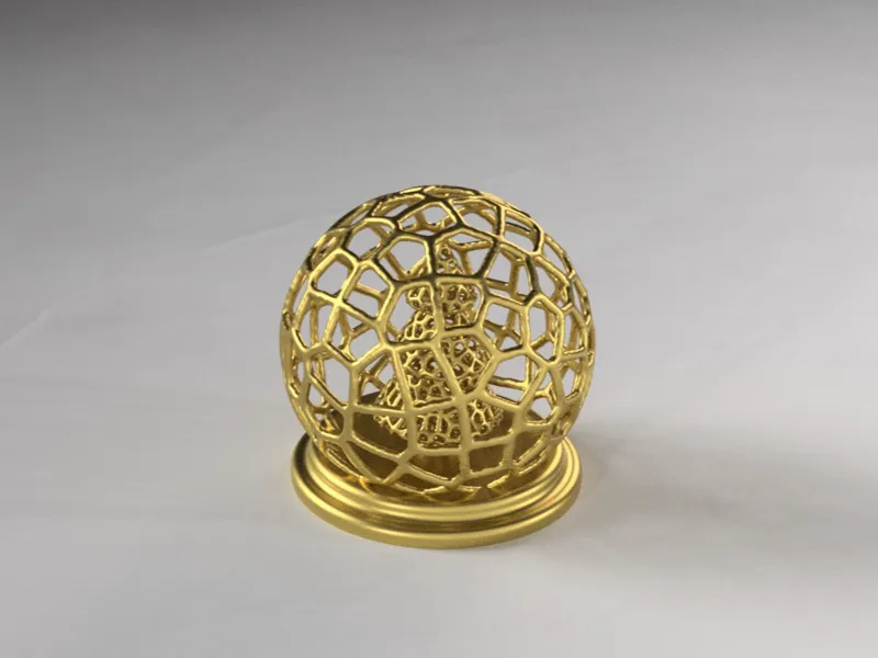 多边形圣诞树球-Polygon Christmas Tree Ball