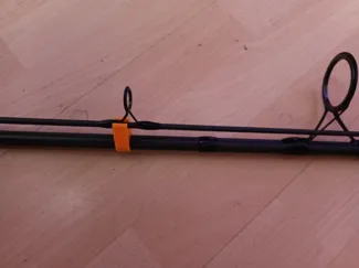 Fishing rod transport clips