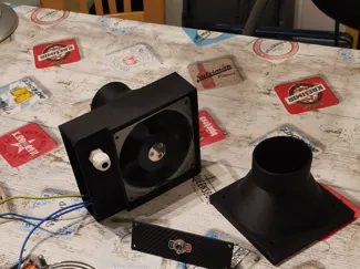 Lüftereinhausung für 120mm Lüfter