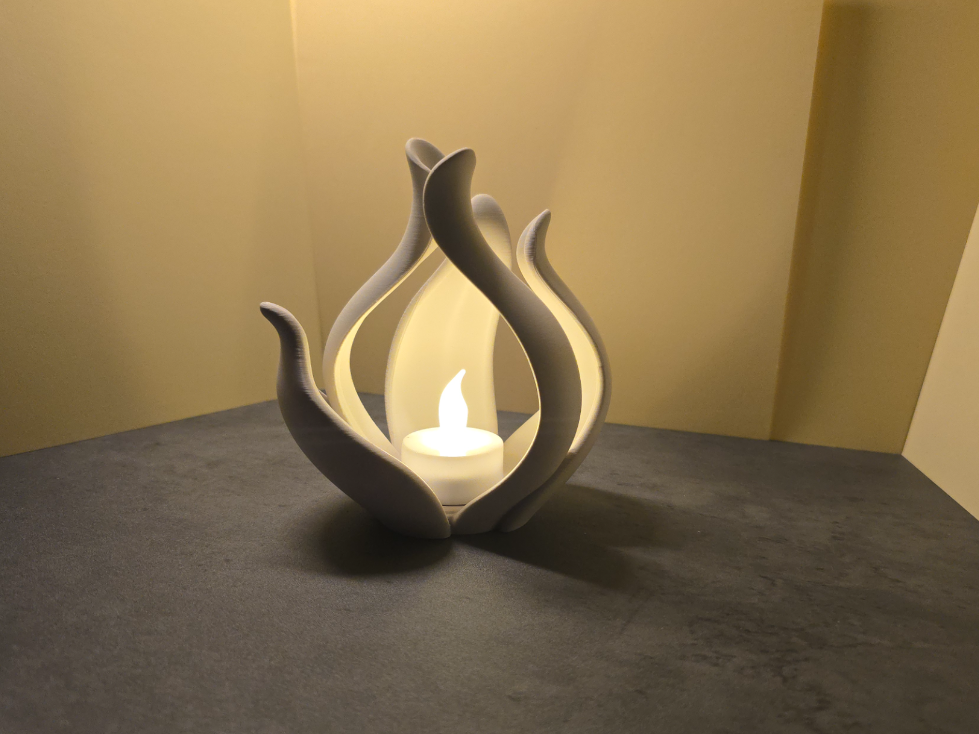 Teelicht Knospe Blume