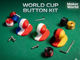 World Cup Button Kit - Bottoni per giacca da Chef