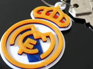 Real Madrid keychain