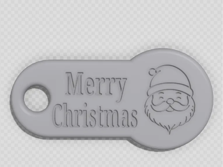 Festlicher Einkaufswagenchip im Weihnachtsdesign 