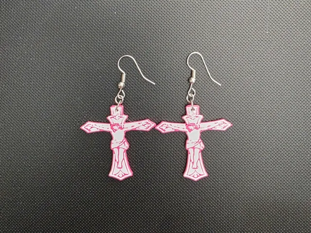 Jesus on the Cross Earrings