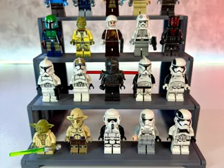 Modular LEGOs Minifigure Display Stand