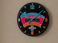 Fiesta Spurs Clock (P1S)
