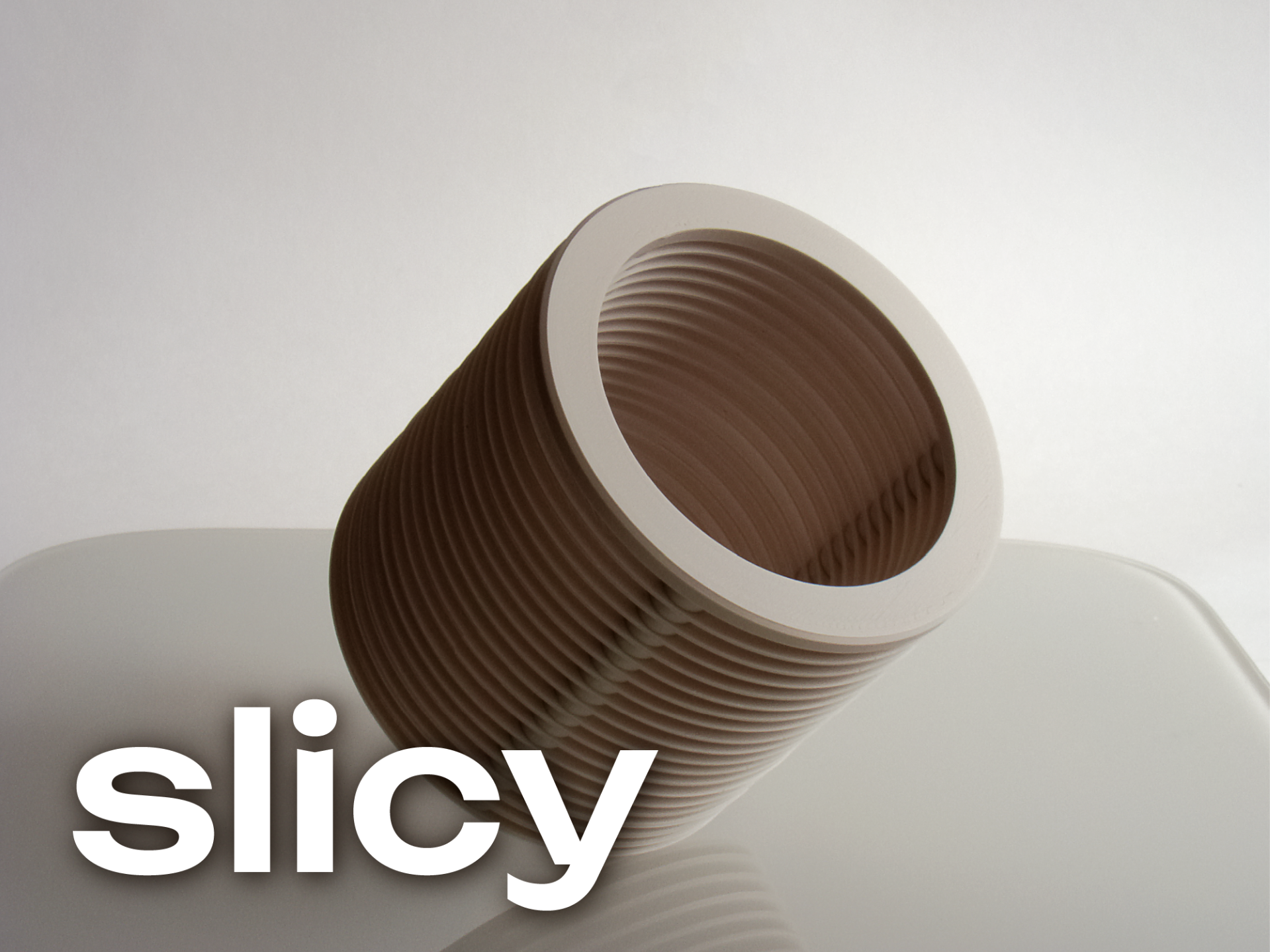 Slicy — a parametric functional decor object 