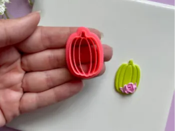 Fall Pumpkin - Polymer Clay Cutter