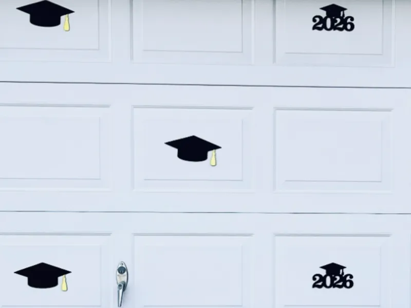 Garage Door - Graduation 2026 Decorations