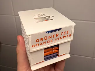 Lightweighted Teabox with a Fancy Lit