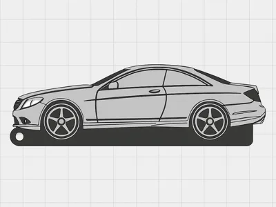 Mercedes W216 CL550 Keychain