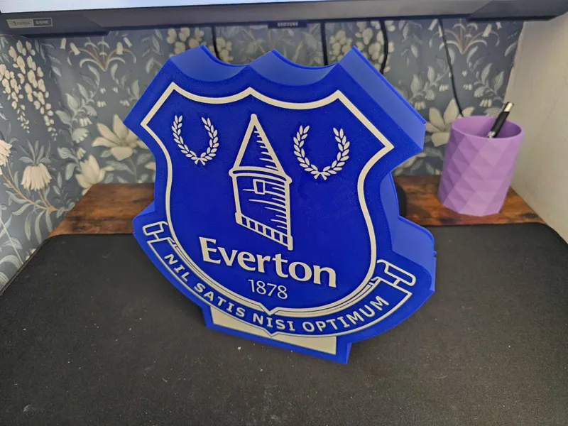 Everton Football Club Logo Lightbox
