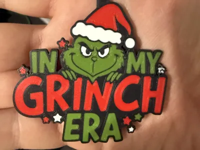Grinch Christmas Ornament In my Grinch Era