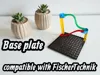 One plate flat on the top side
