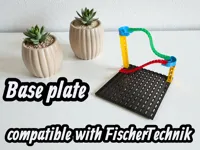Eine Platte Flach auf der Oberseite
