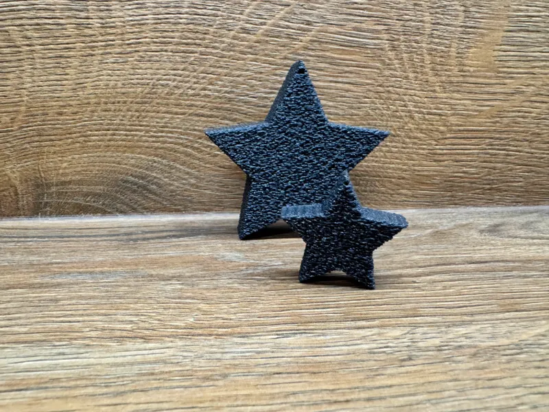 Fuzzy Skin Christmas Star