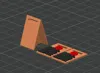 Multicolor modular design for material saving, requires glue. 0.12mm layer, 2 walls, 15% infill