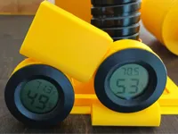 Support pour hygromètre-thermomètre rond 45 mm — photo 2