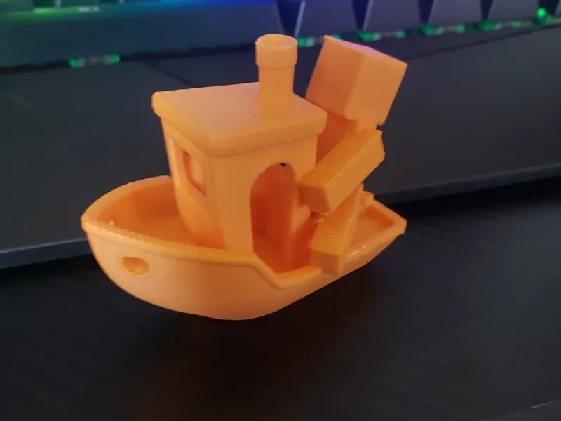 minecraft riding a benchy