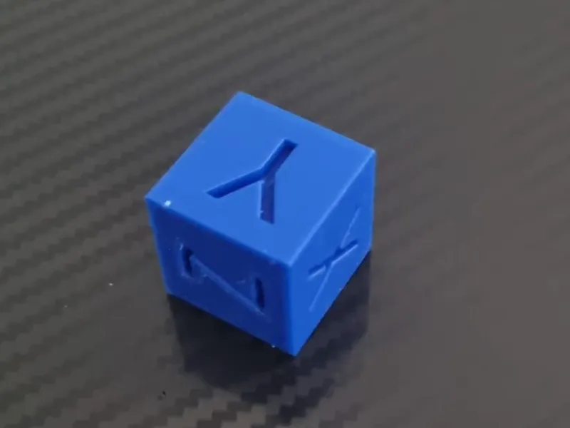 calibration cube